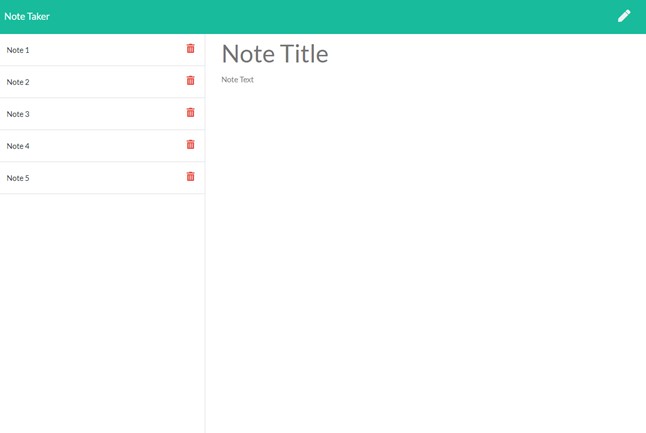 GitHub - grantf12/Note_Taker: A simple note saving application using ...