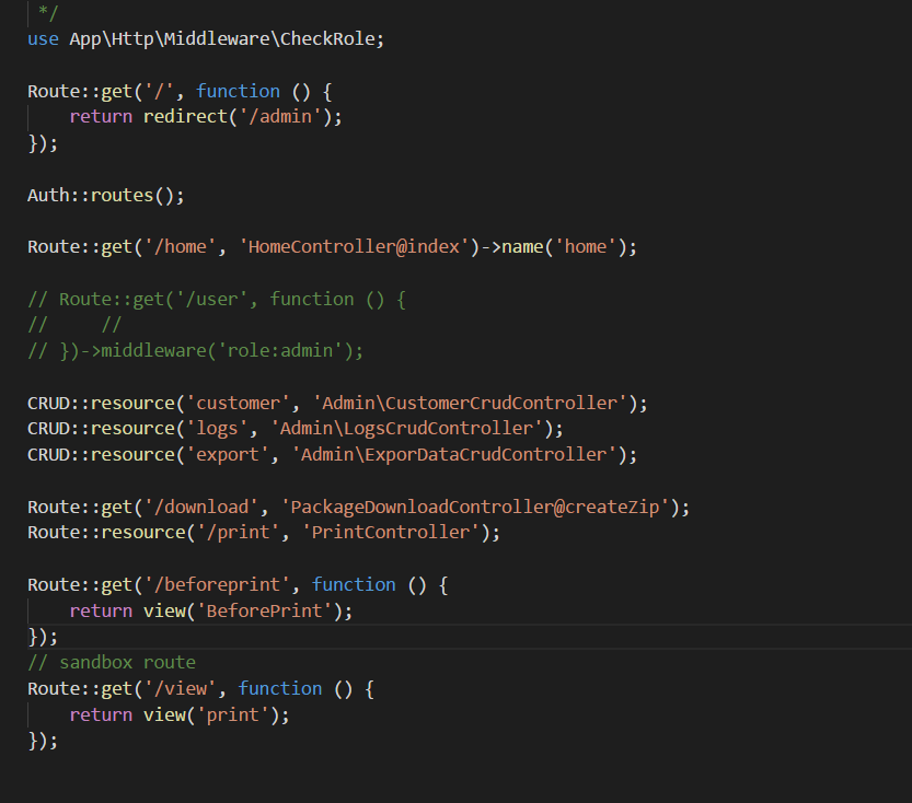 Simple Block user by role auth · Issue #109 · Laravel-Backpack ...