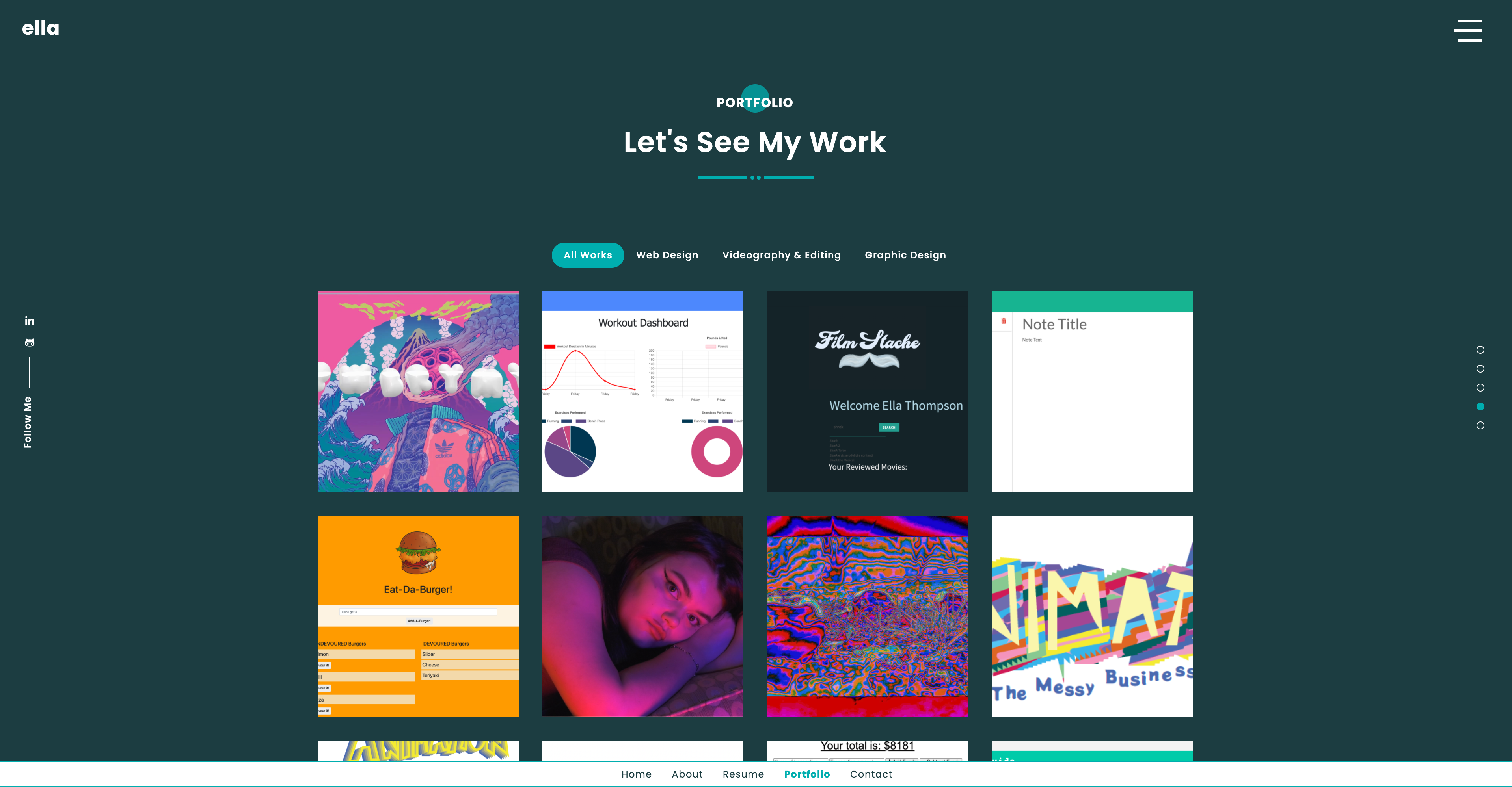 GitHub - ebsizzlin/reactPortfolio: Professional Portfolio made with ...