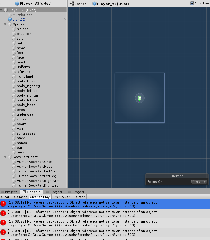 Having the player prefab open brings up errors · Issue #1986 ...