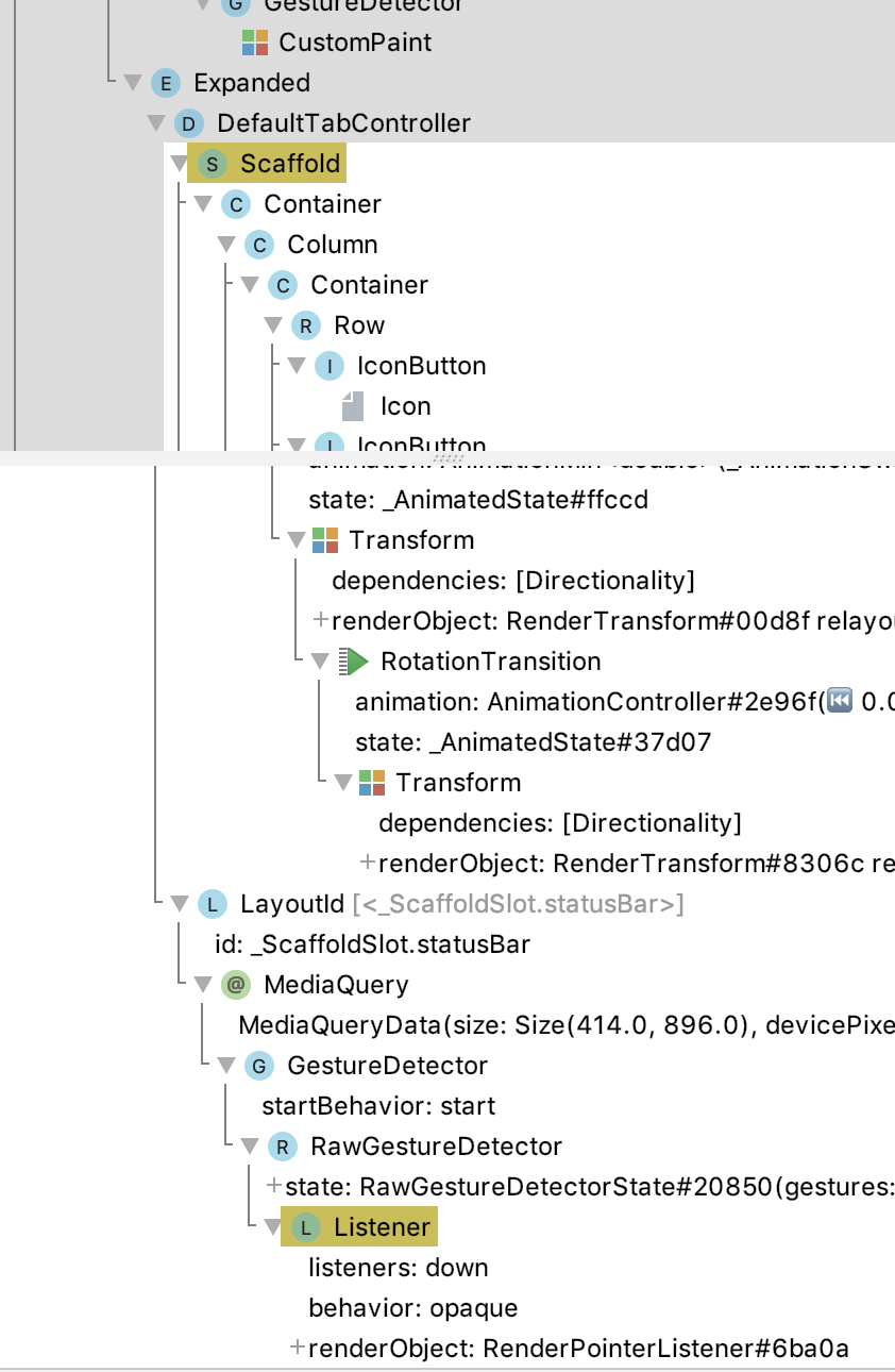 Scaffold should remove statusBar's GestureDetector if it is not root of ...
