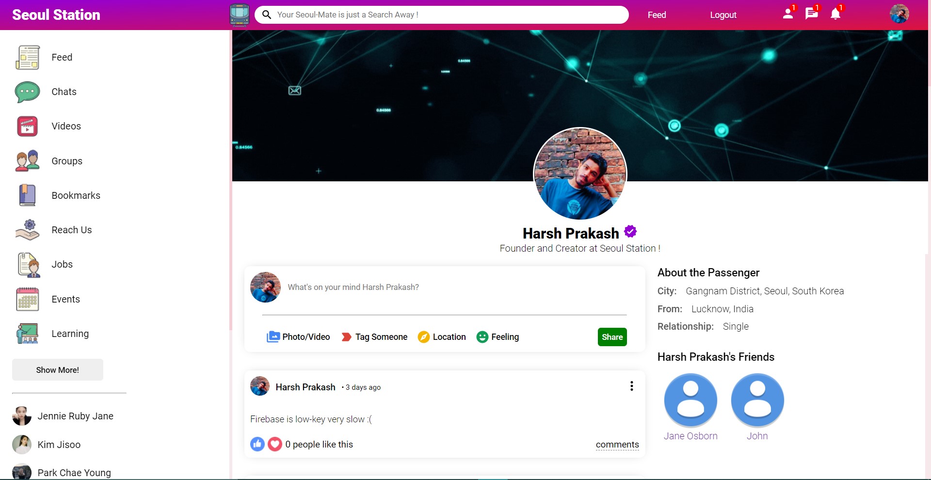 GitHub - prakashharsh009/Seoul-Station