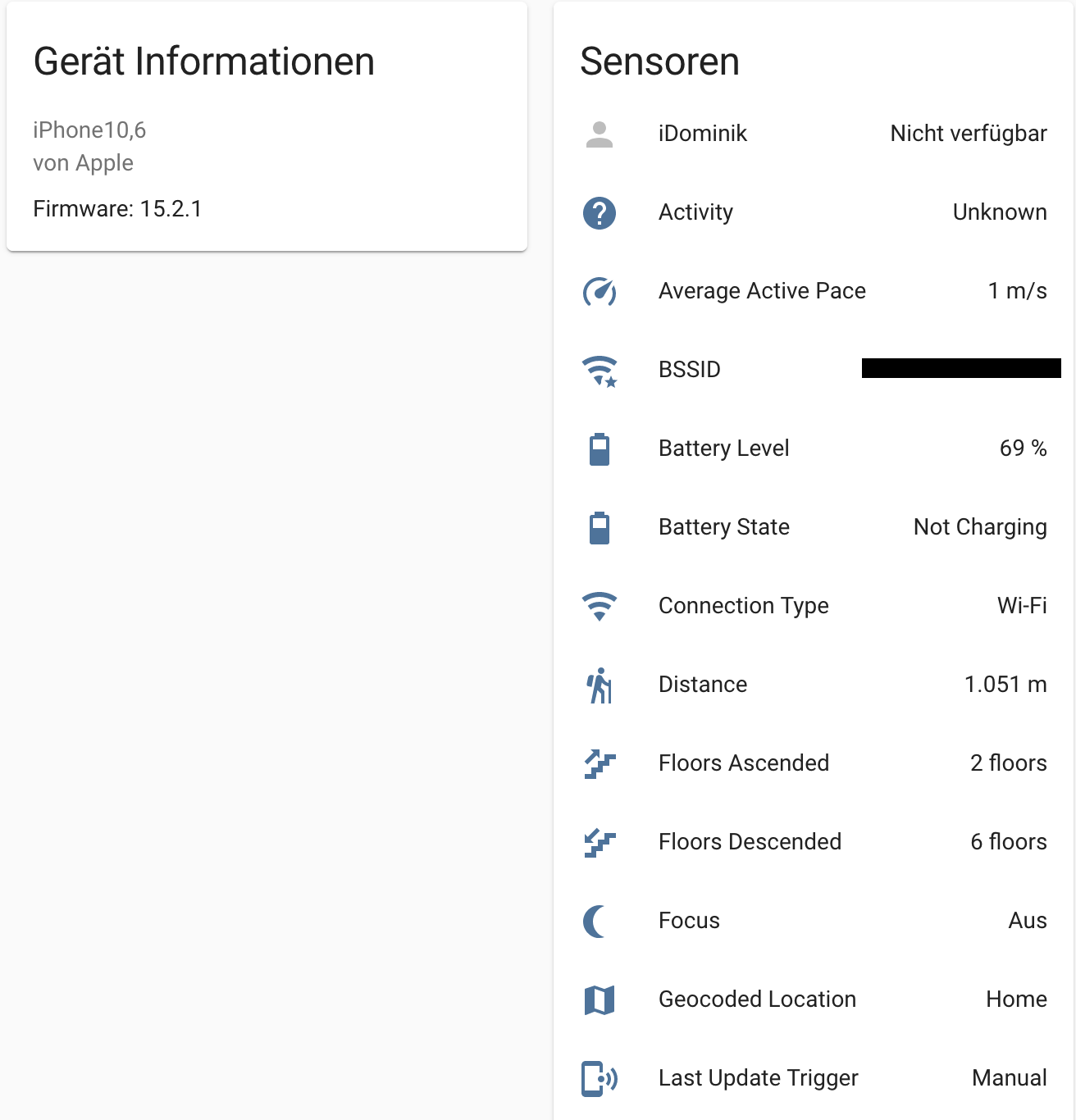 No device_tracker information from iOS companion app after update to 2022.2.6 · Issue 66475