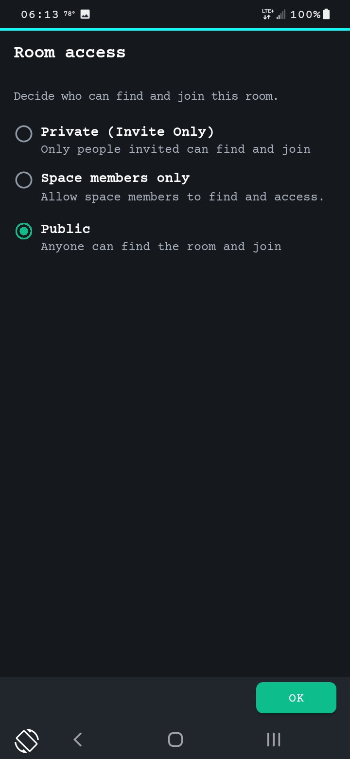 It's public