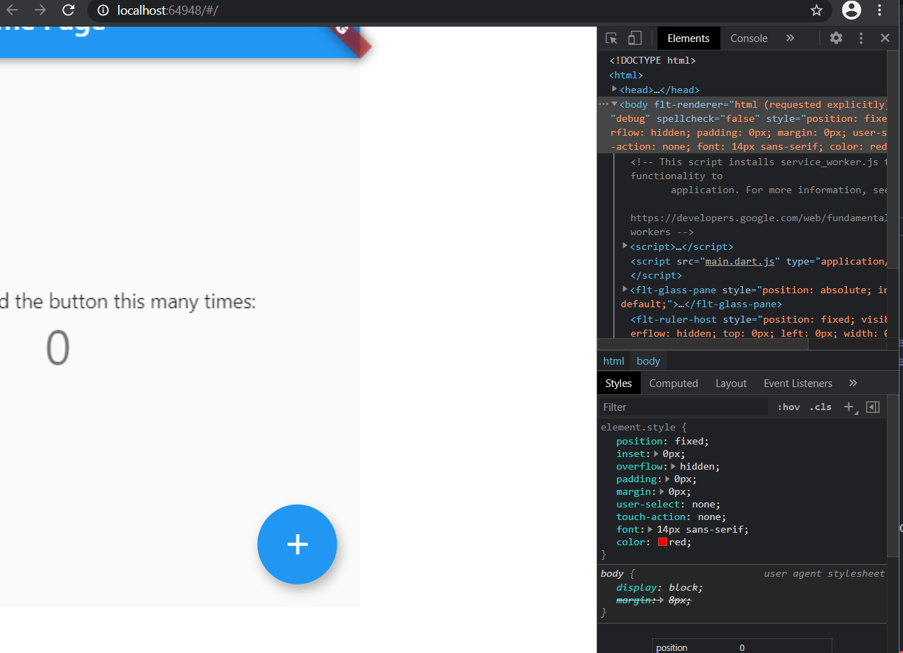 [web] flutter website doesn't resize properly when zoomed in/out and