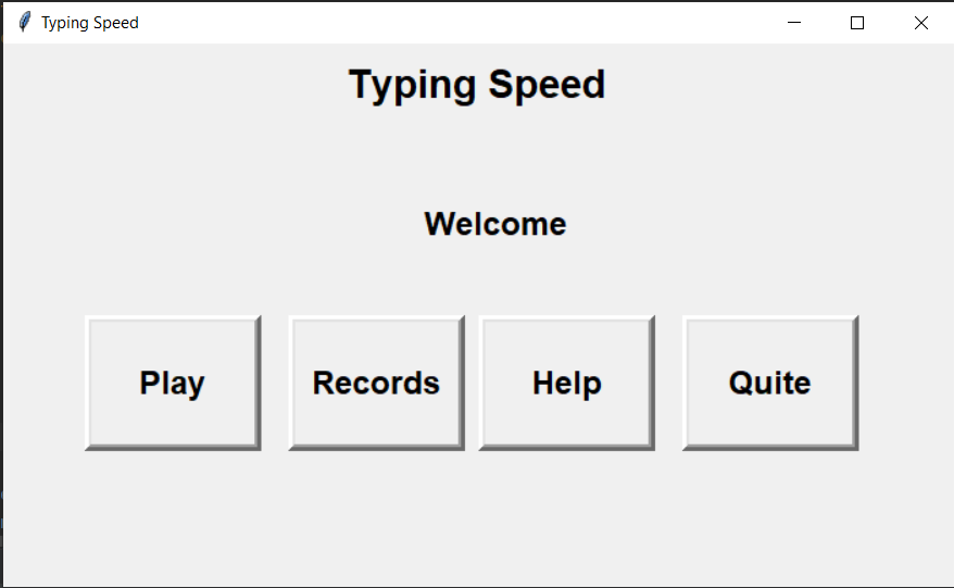 Typing Game Python at Dennis Raleigh blog