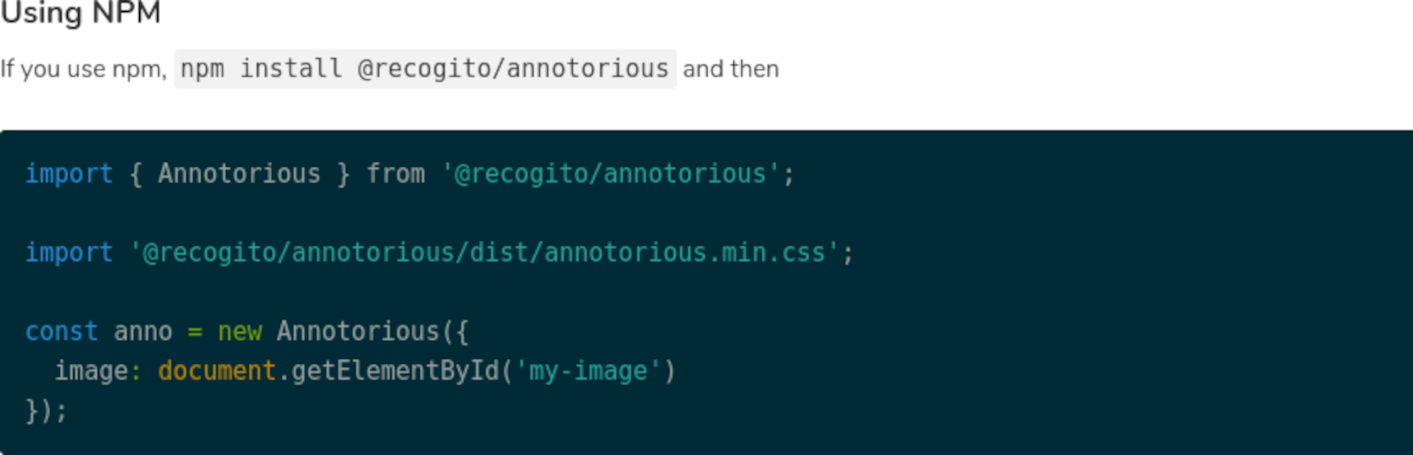 Require is not defined issue 246 annotorious annotorious github
