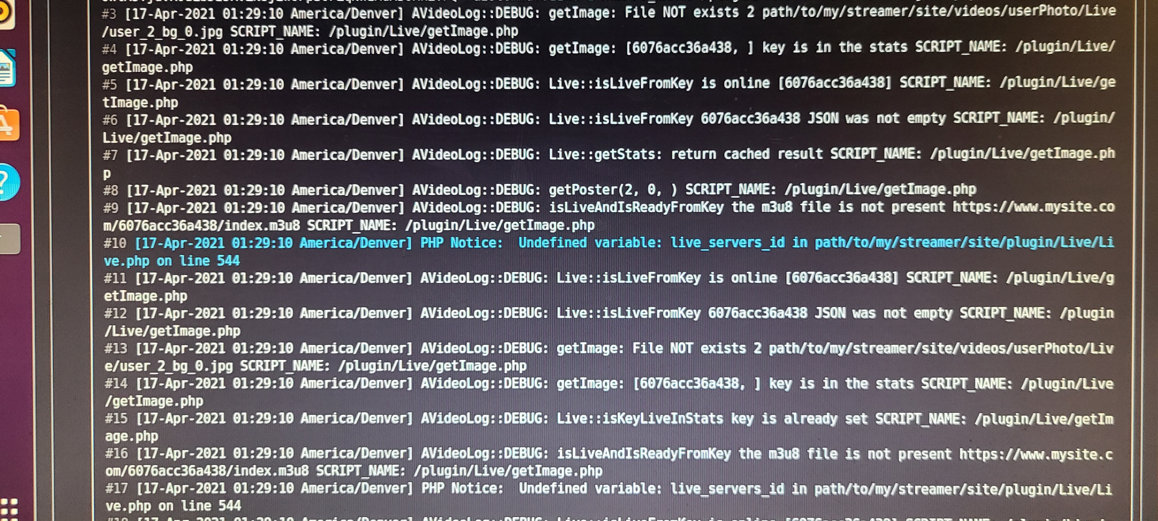 Live Stream Not working after git pull tonight · Issue #4962 · WWBN ...