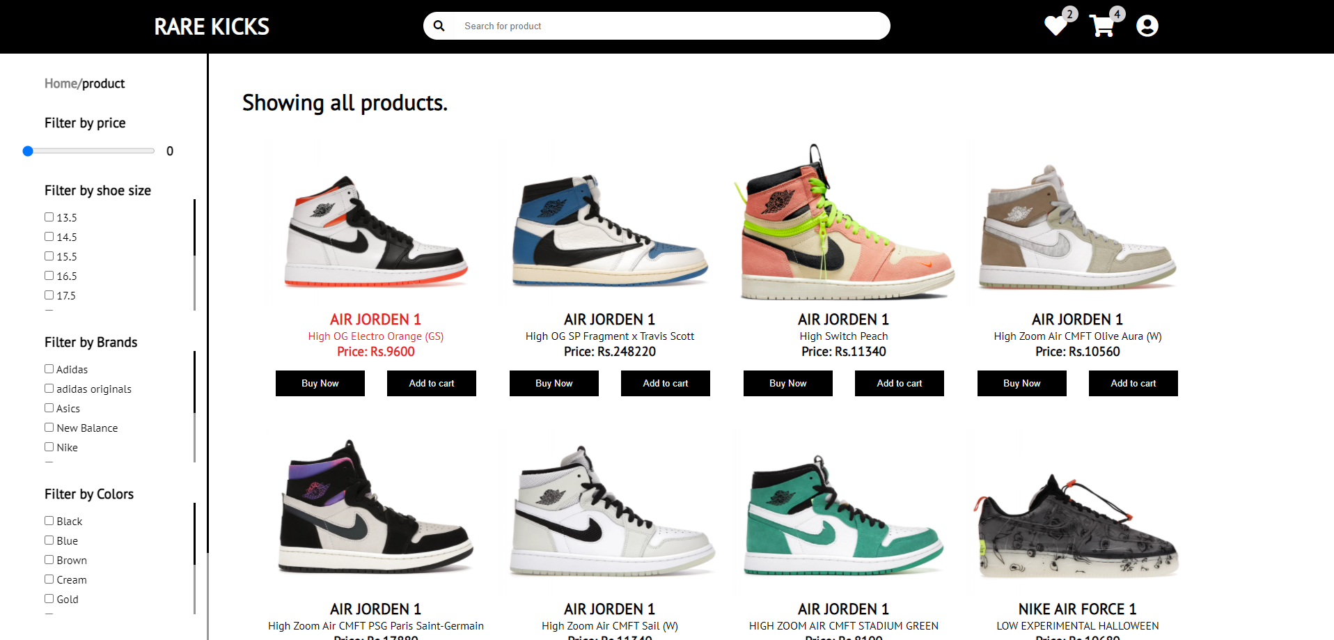 GitHub - abhijeetekad/shoes-ecommerce-app