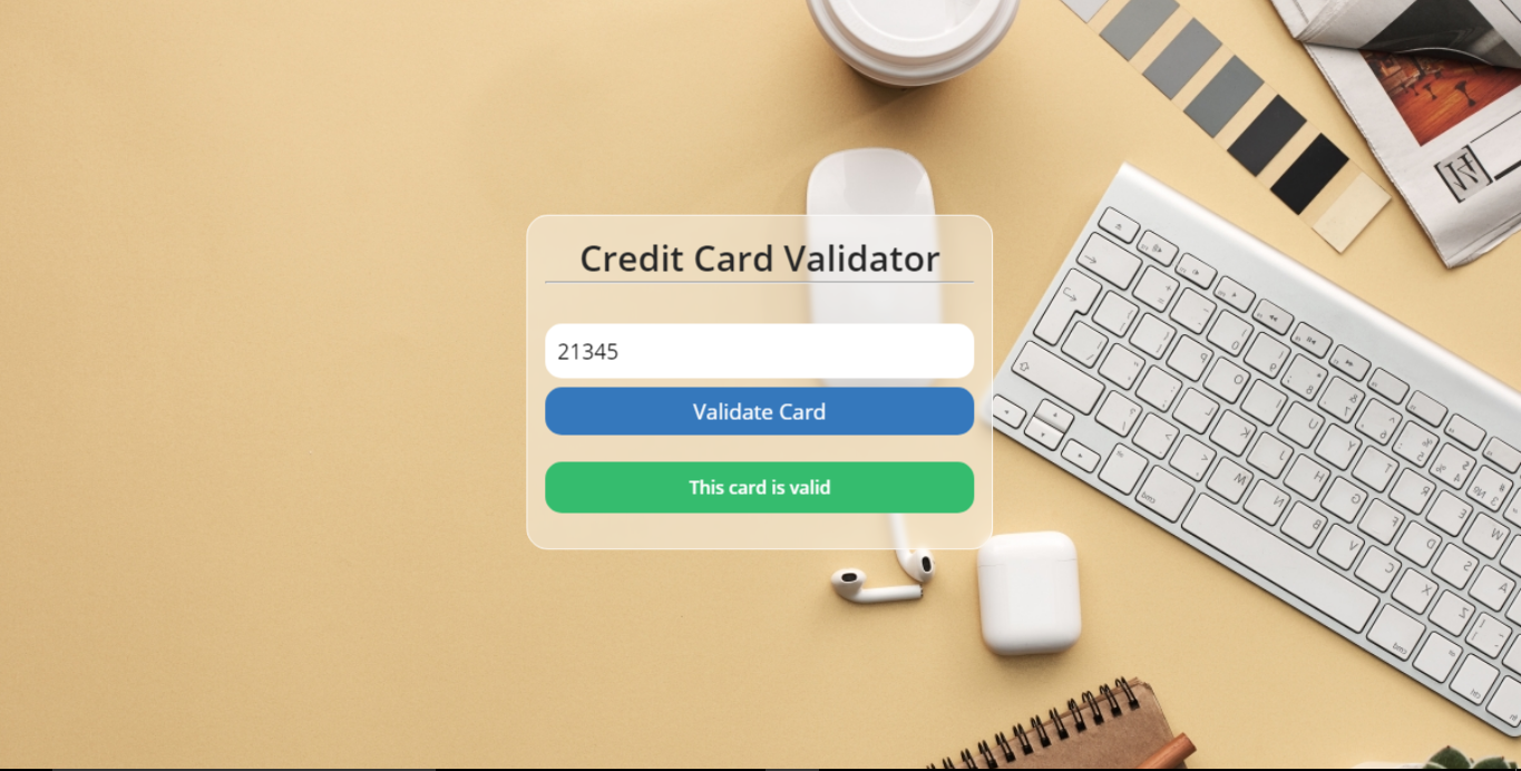 GitHub jesulonimii/CreditCardChecker