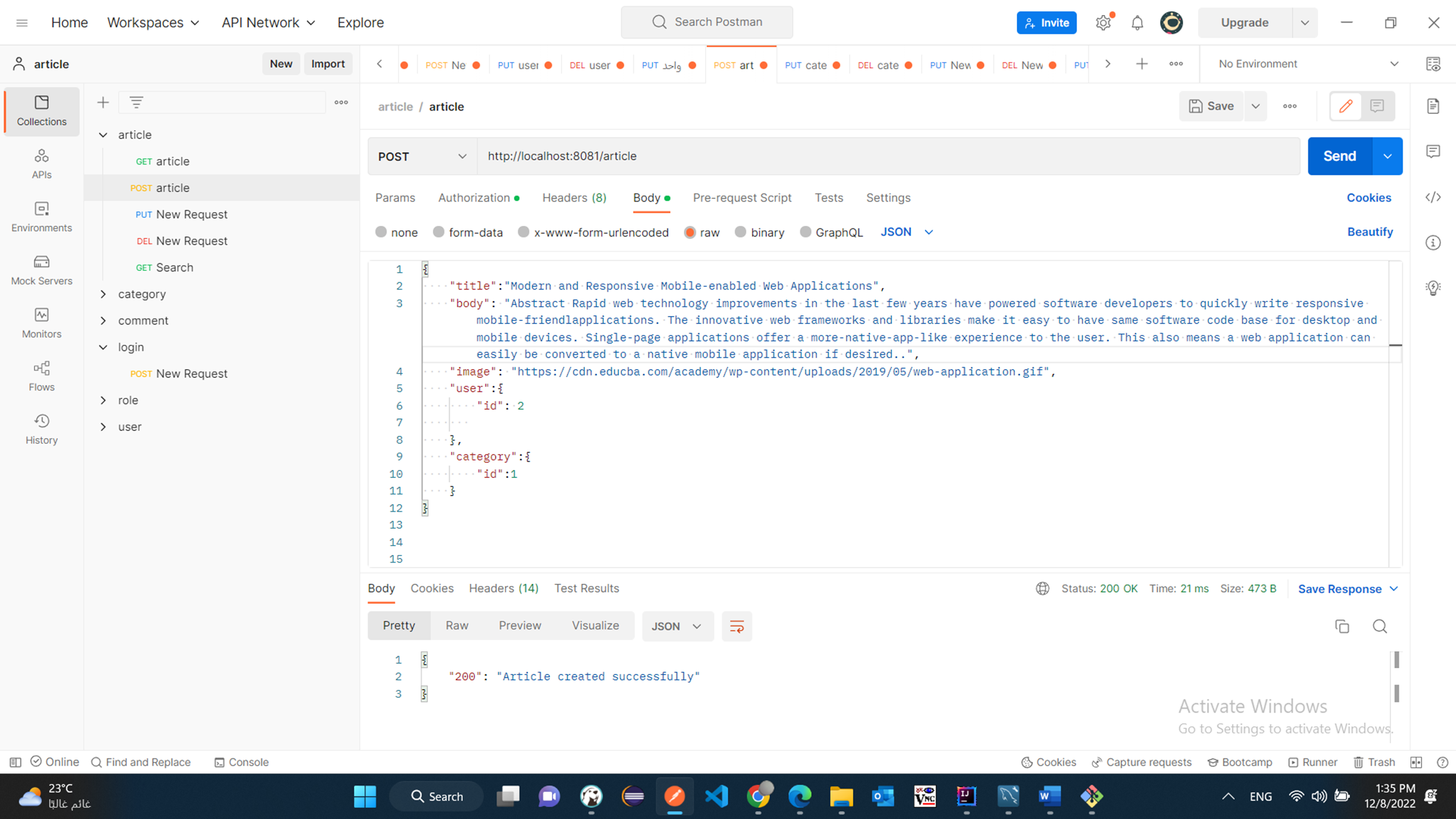 GitHub - AbdullahAlhussein/Articles-Project