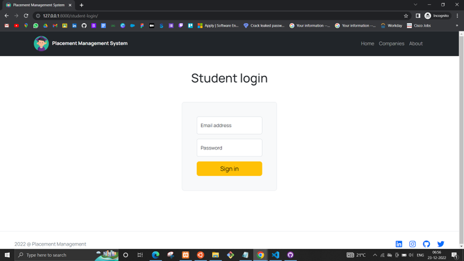 GitHub - Greeshma2903/placement-management-project: A DBMS project on ...