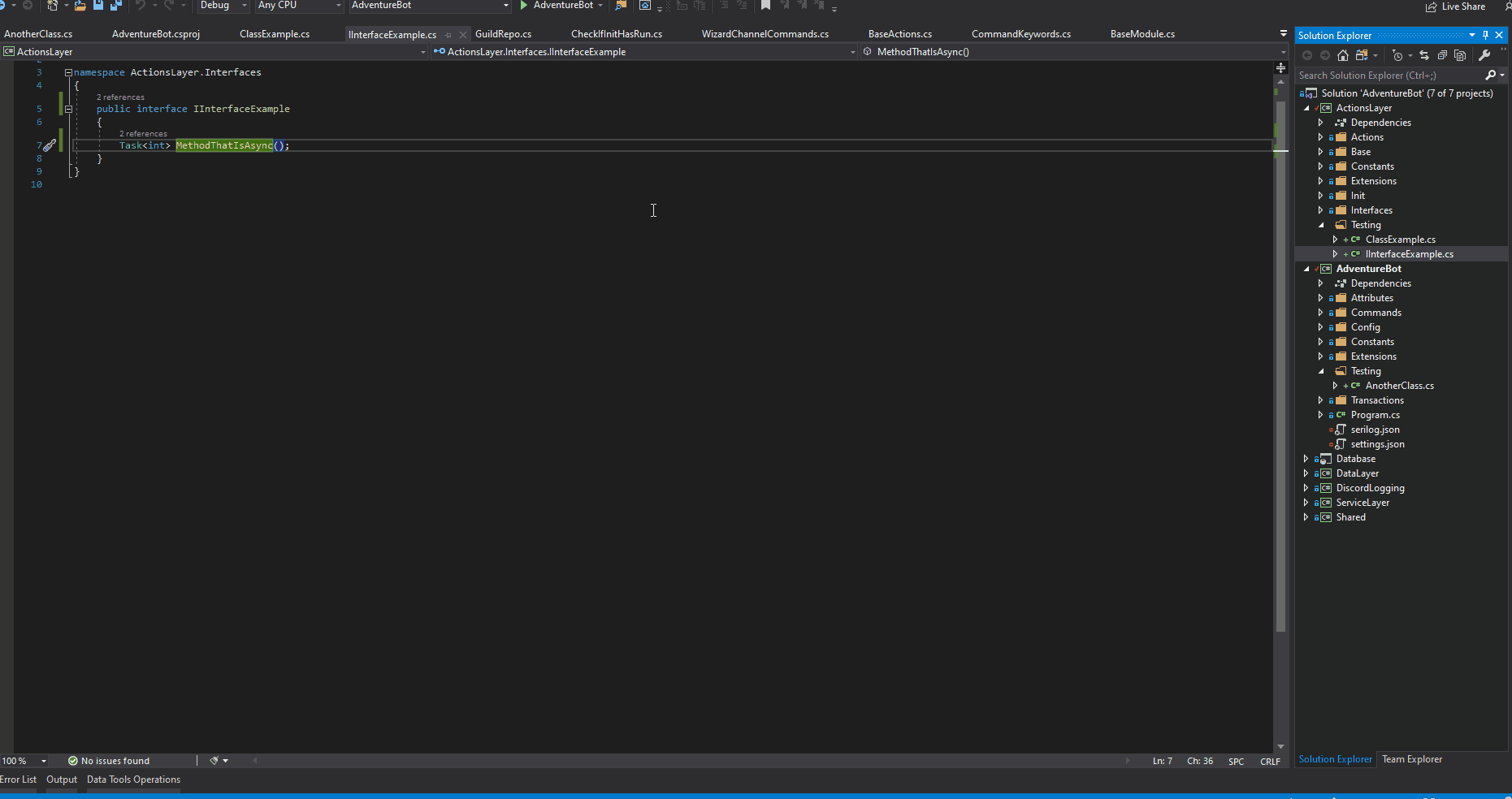 GoToImplementation Doesn't Work On Async Interface Instance When ...