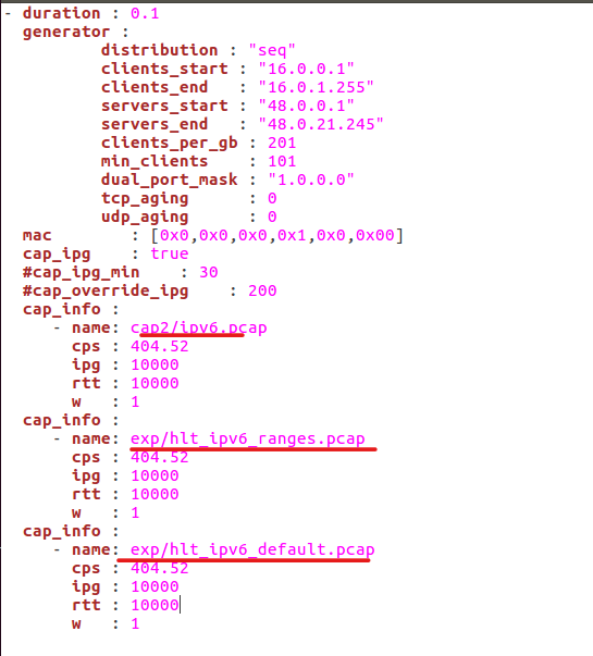 关于发送IPv6 pacp · Issue #1008 · cisco-system-traffic-generator/trex-core ...