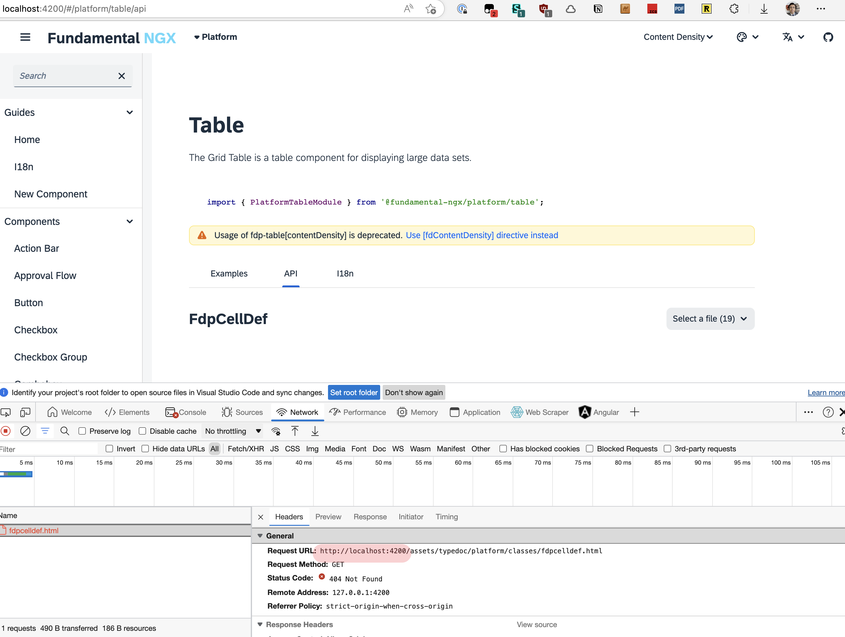 [Sourcing] Doc Website API page is not loading · Issue #9473 · SAP ...