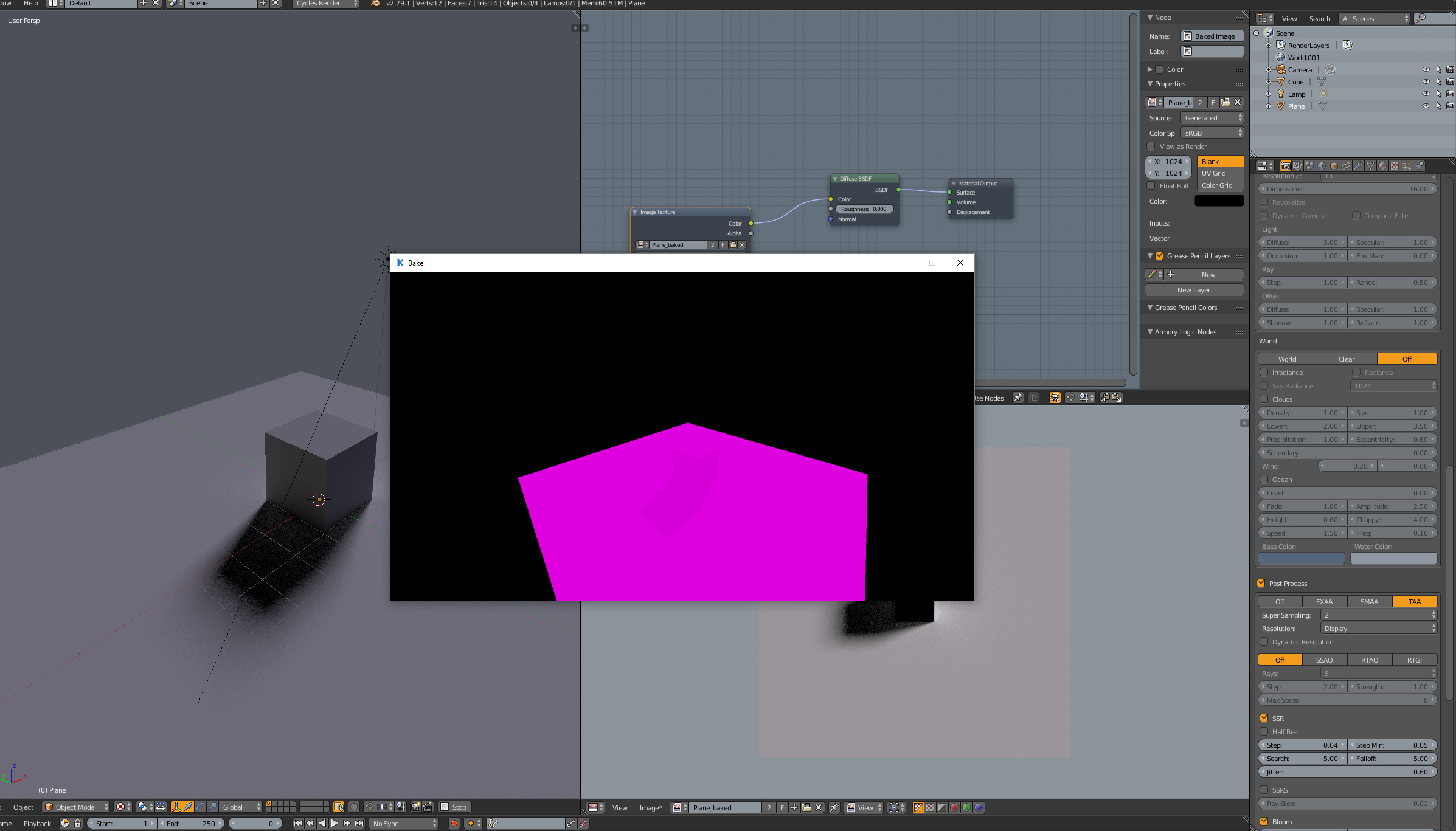 LightMap baking, Purple everywhere · Issue 559 · armory3d/armory · GitHub