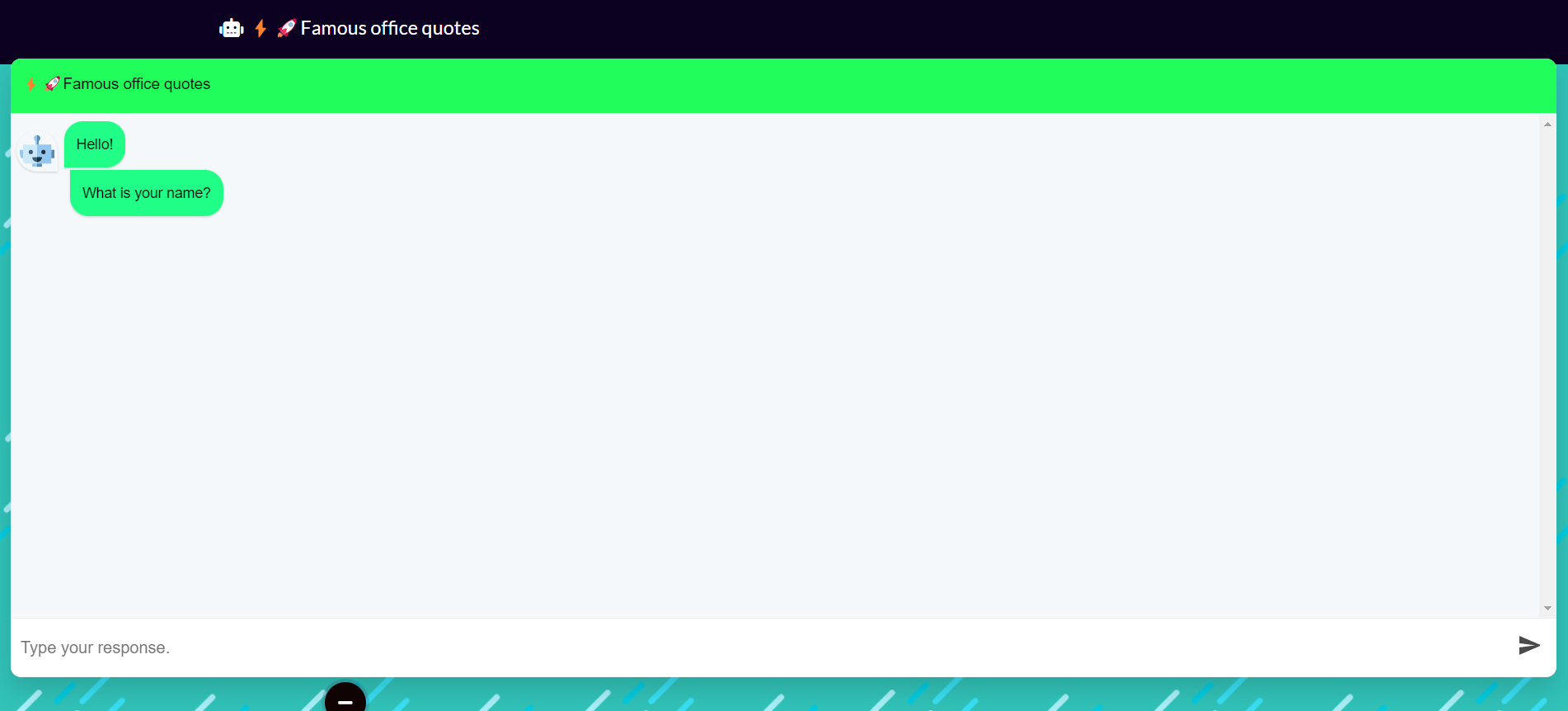 GitHub - aasim-syed/the-office-simplechatbot: From one office fan boi ...