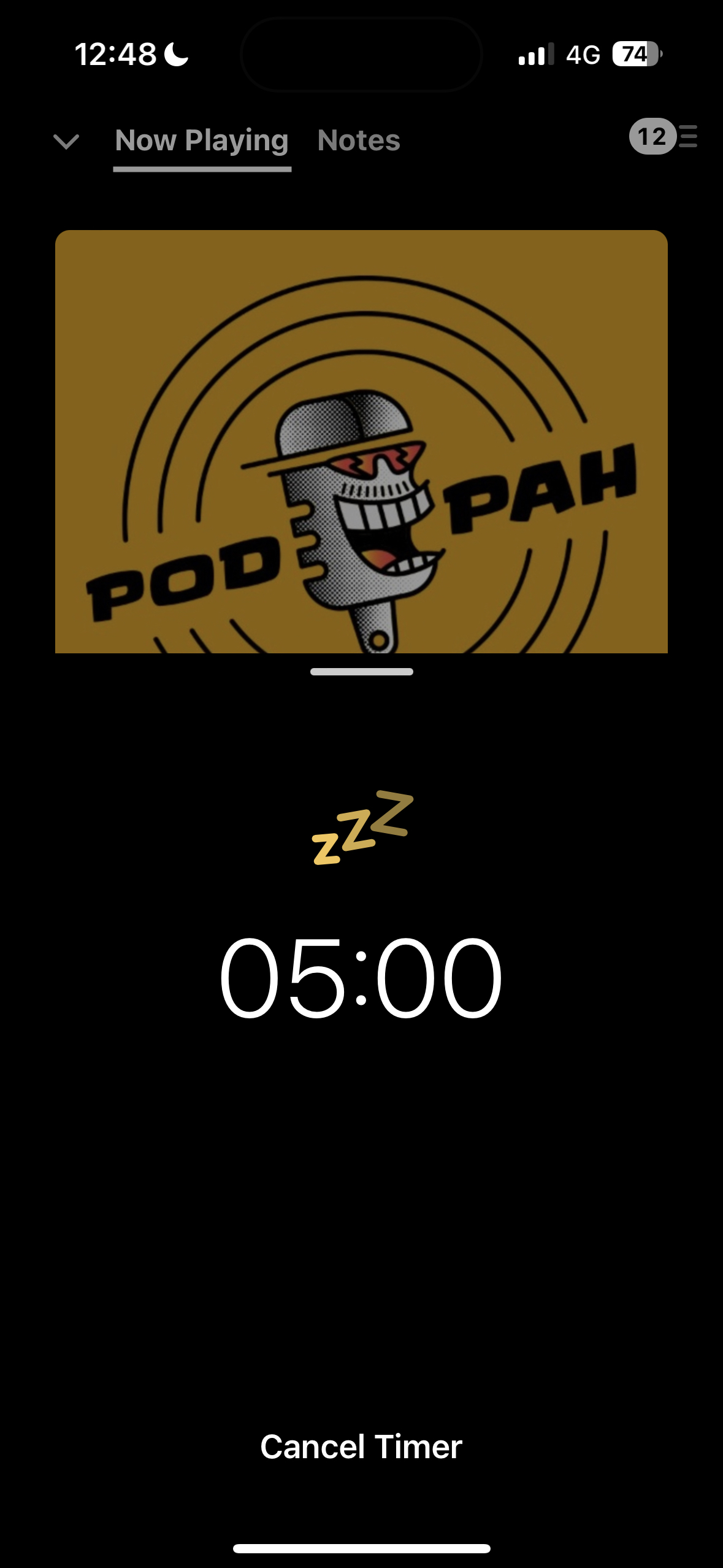 Light Contrast theme causes the buttons on Sleep Timer to disappear