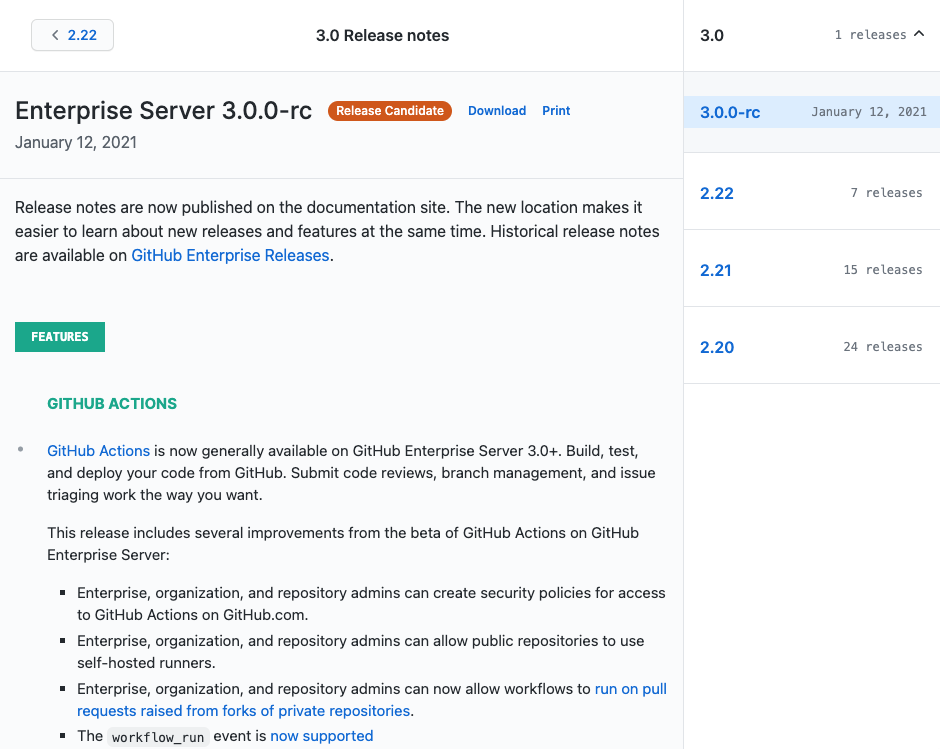 New thing! Enterprise Server release notes · Issue #31612 · github/docs ...