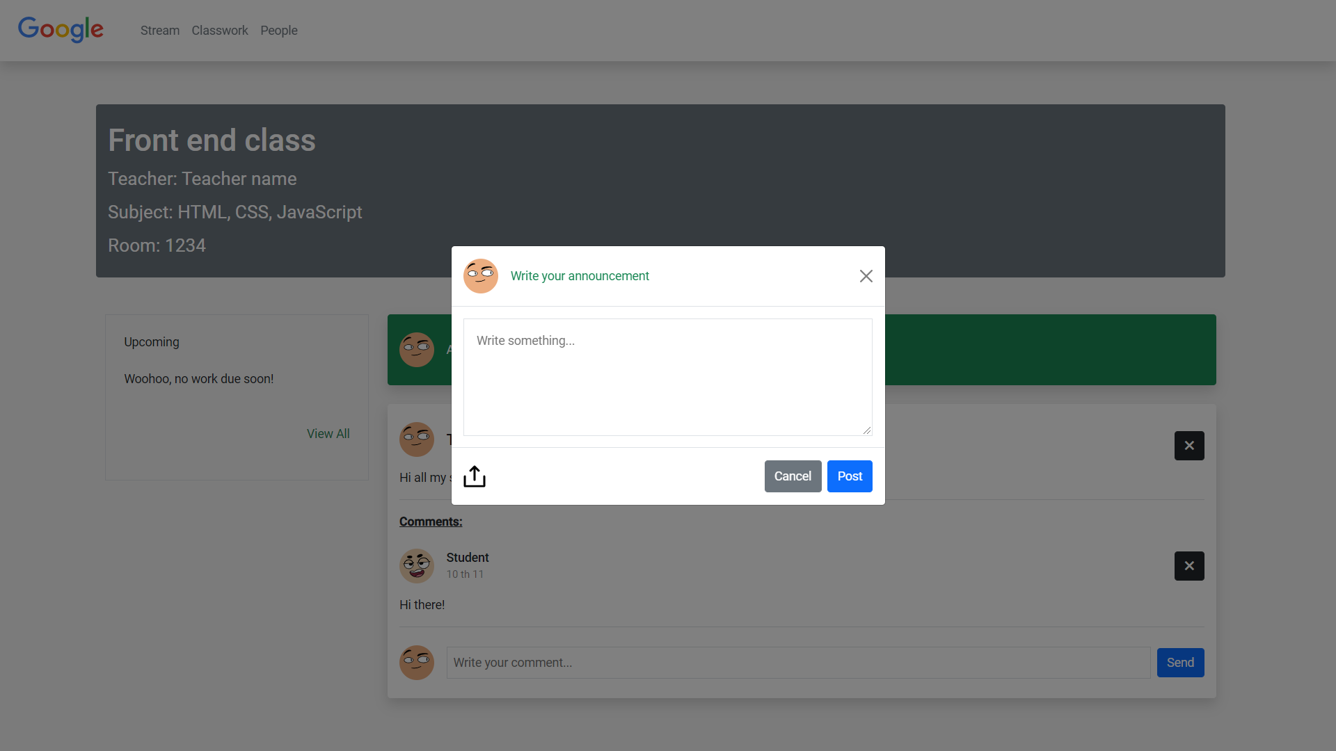 GitHub - akshaygajjar/Virtual-Classroom