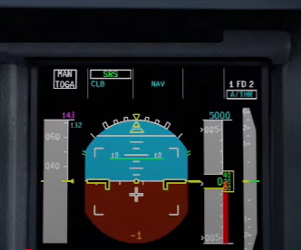 [BUG] Incorrect PFD attitude indicator when on the ground · Issue #1089 ...