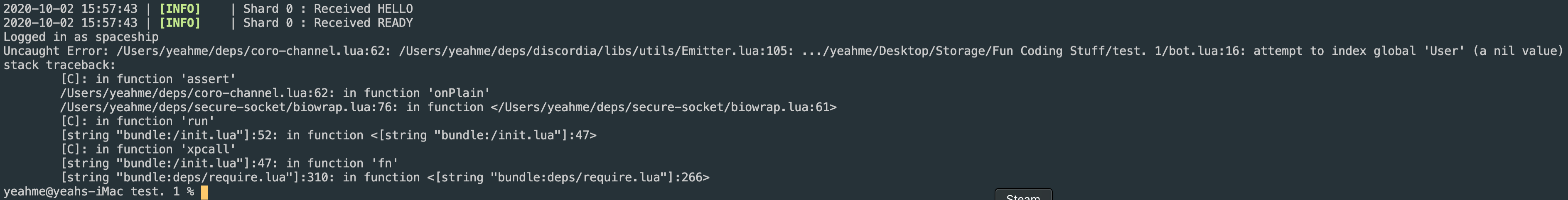 bruh help me pls · Issue #264 · SinisterRectus/Discordia · GitHub