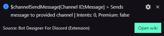 BDFD Function List