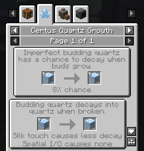 Visual - Non centered recipe for certus quartz growth · Issue #597 ...