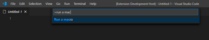 VSCode Macros - Visual Studio Marketplace
