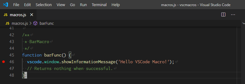 VSCode Macros - Visual Studio Marketplace