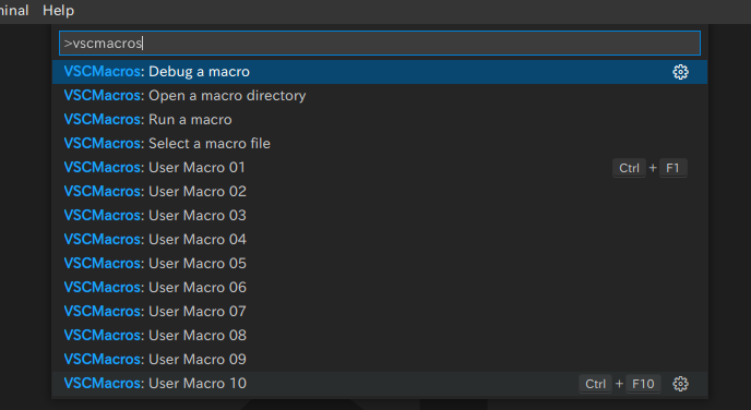 VSCode Macros - Visual Studio Marketplace