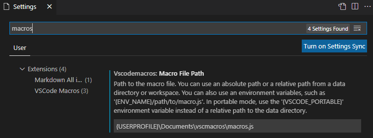 VSCode Macros - Visual Studio Marketplace