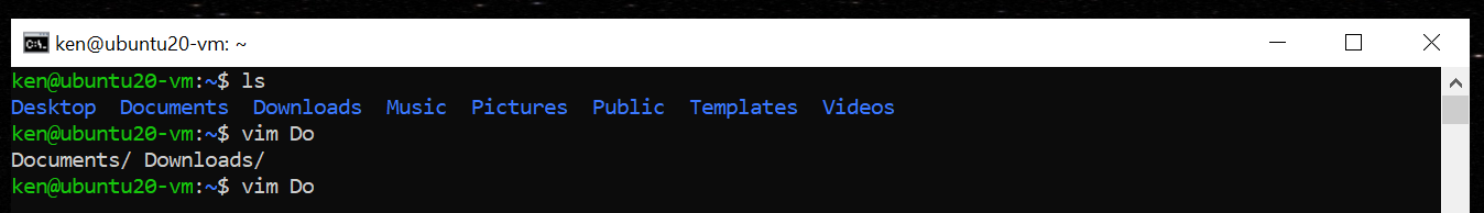 Autocomplete Moves Cursor To The Next Line Discussion 6164 Microsoft WSL GitHub