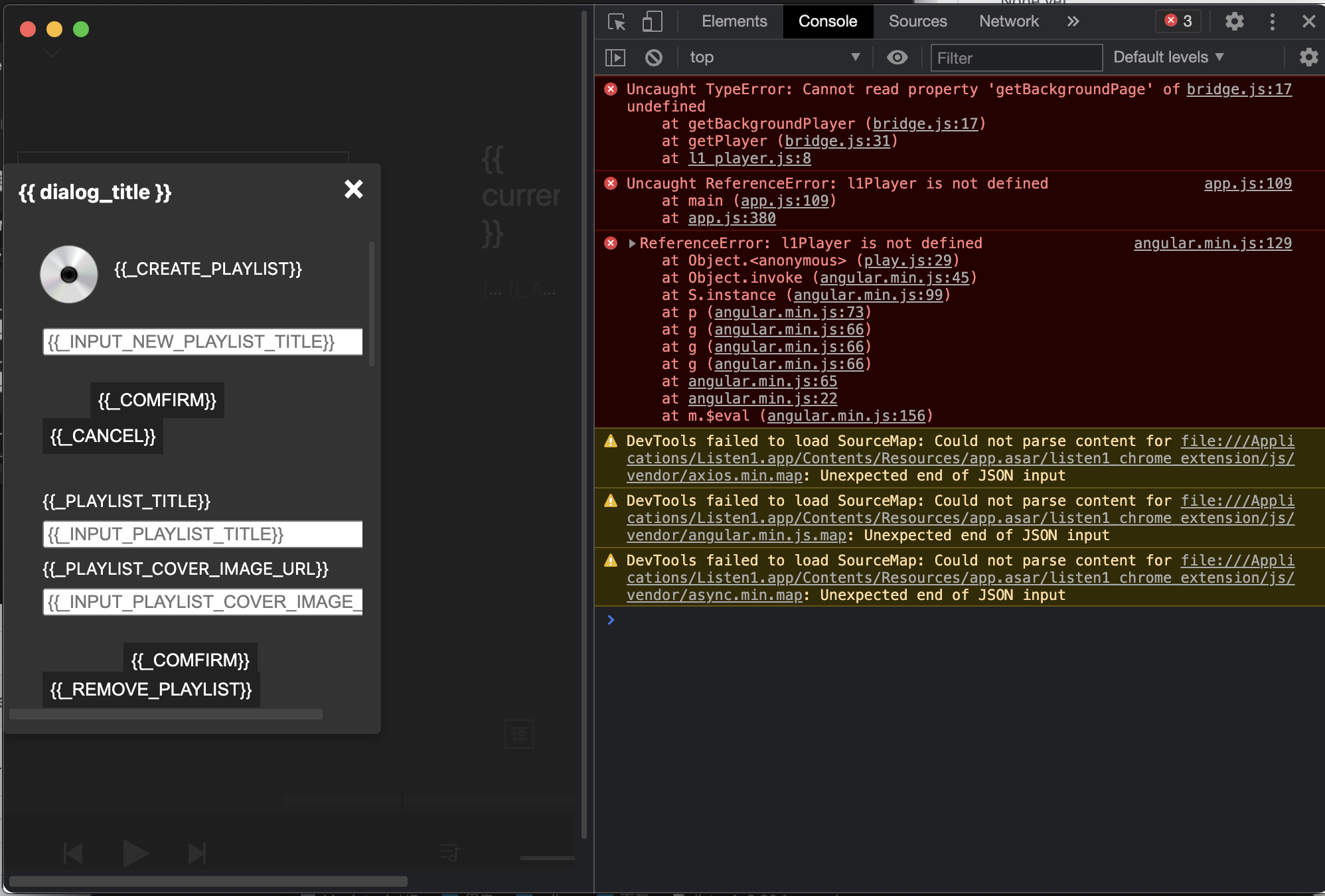 mac版从github导入歌单 重启后显示异常 · Issue #431 · listen1/listen1_desktop · GitHub