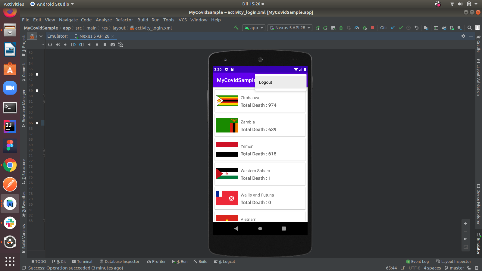 GitHub - EveNyarango/Constat5: This is an android application that ...