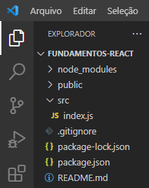 Criando o projeto básico com React · GitHub