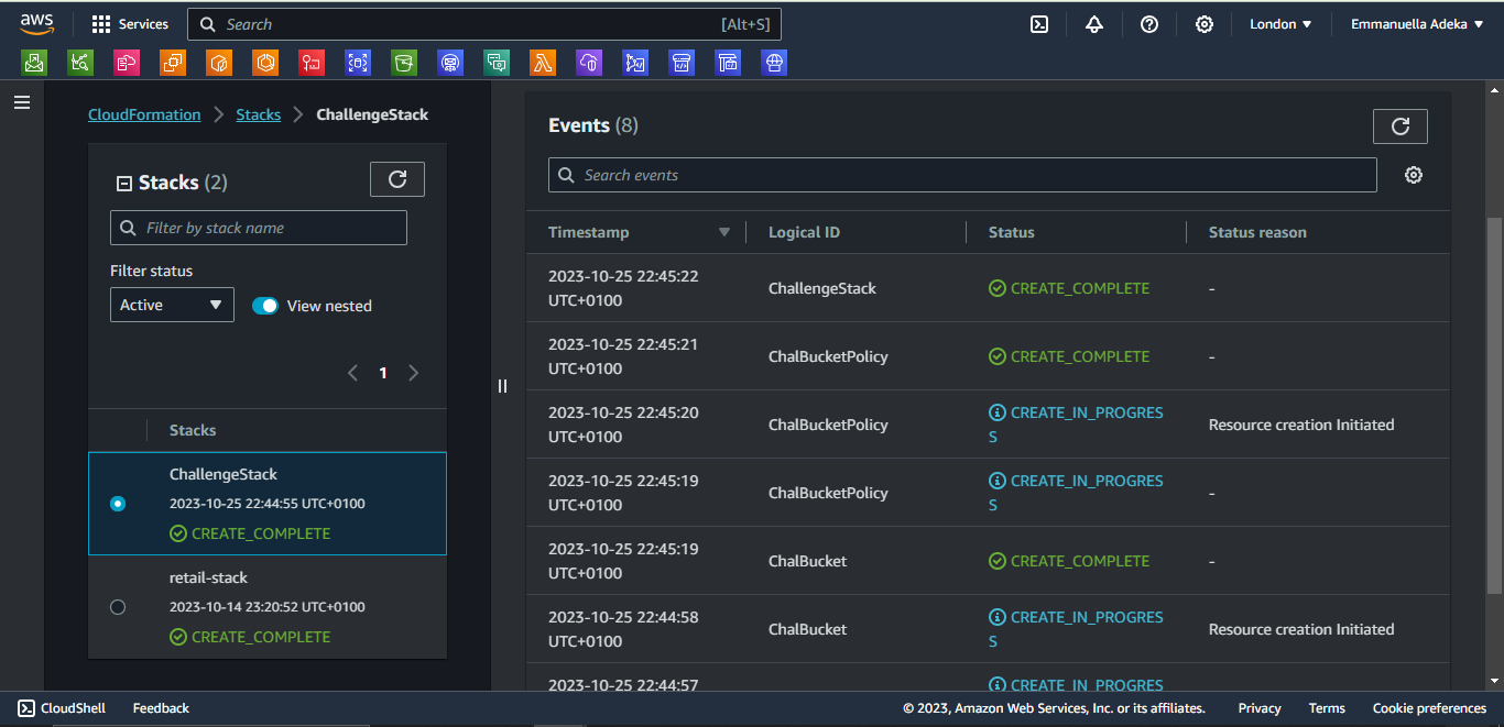 GitHub ellaadeka/S3BucketwithCloudFormation Create and S3 bucket