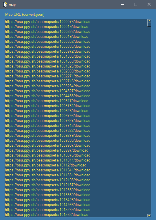 Github dilan0 osu map dumper