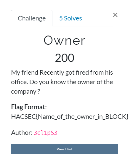 challenge