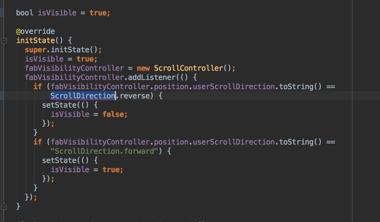Android Studio can't find ScrollDirection reference. · Issue #20972 ...
