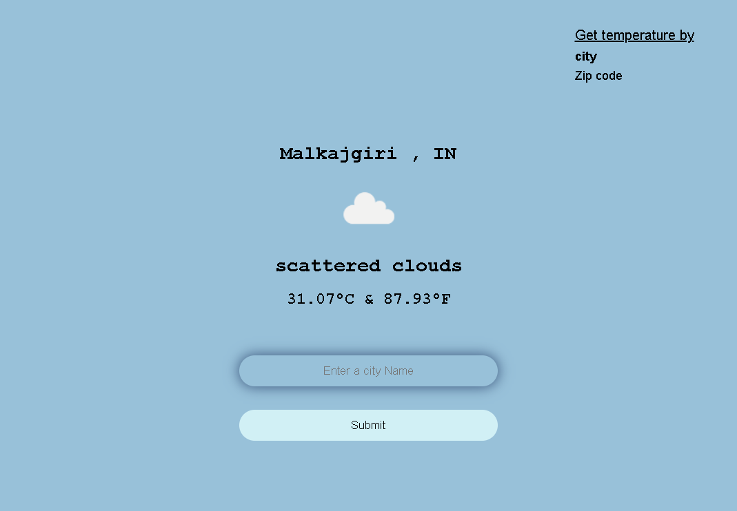 GitHub - AkshithaReddy1899/Weather-App: A Weather App that pulls data ...