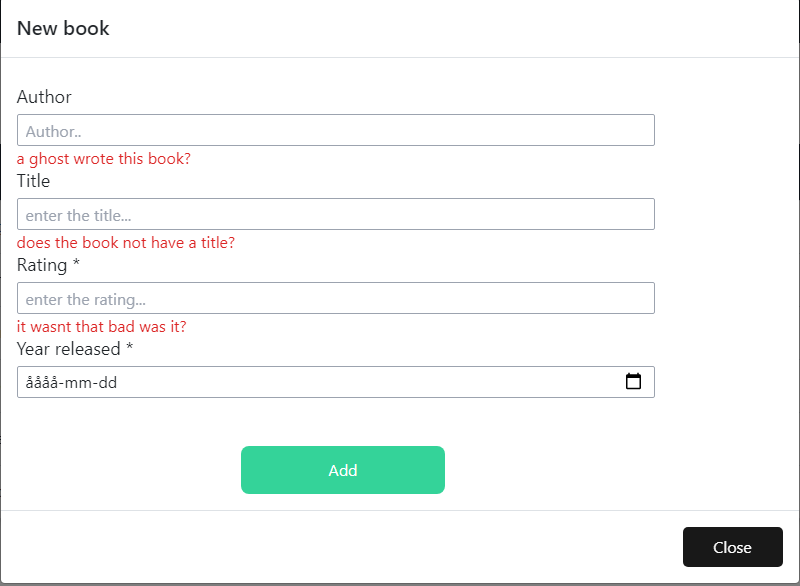 GitHub - michaelhaggren/fullstack-bookApp: Fullstack REST Api
