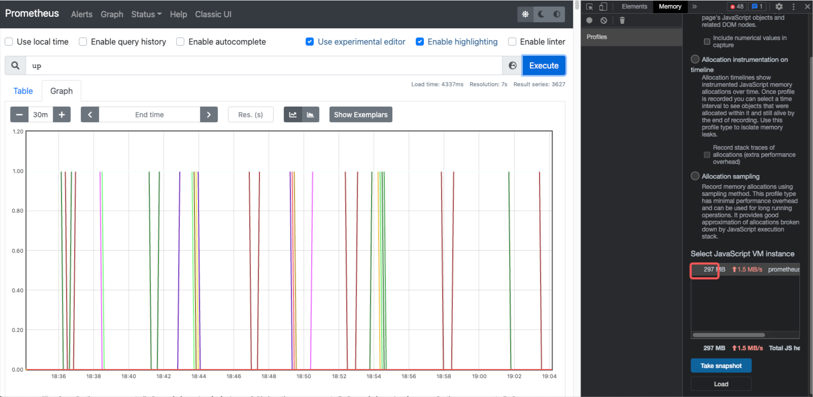 vmui: Memory optimization · Issue #3240 · VictoriaMetrics ...