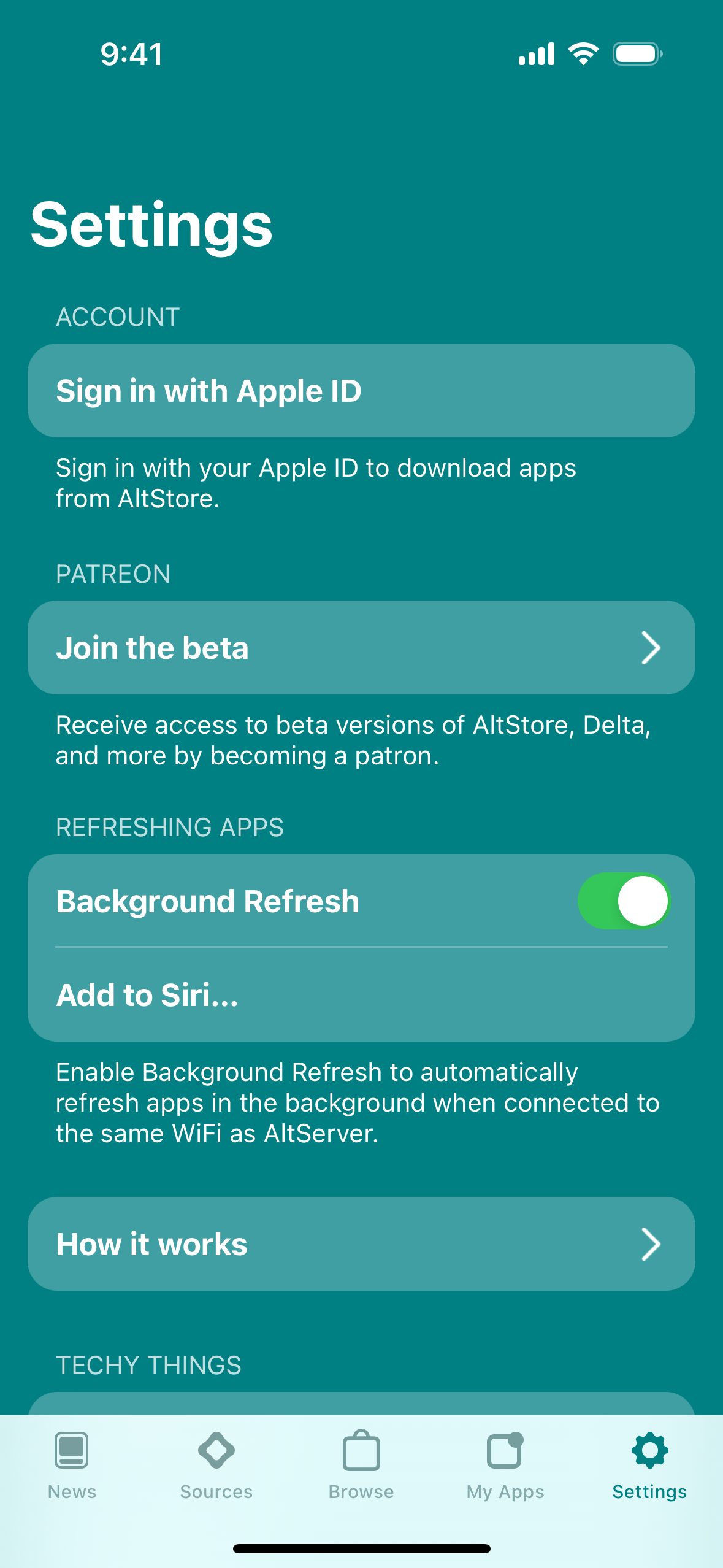 AltStore screenshot 6