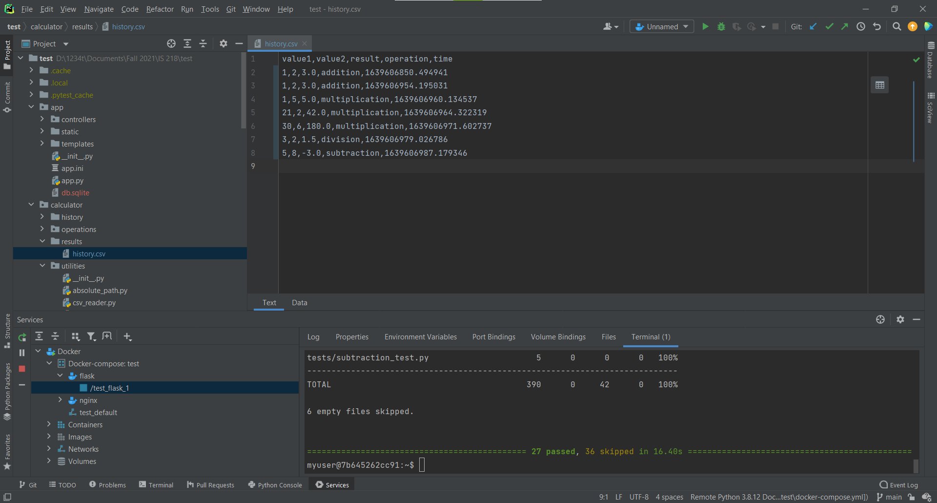 GitHub - tlr24/calc_project