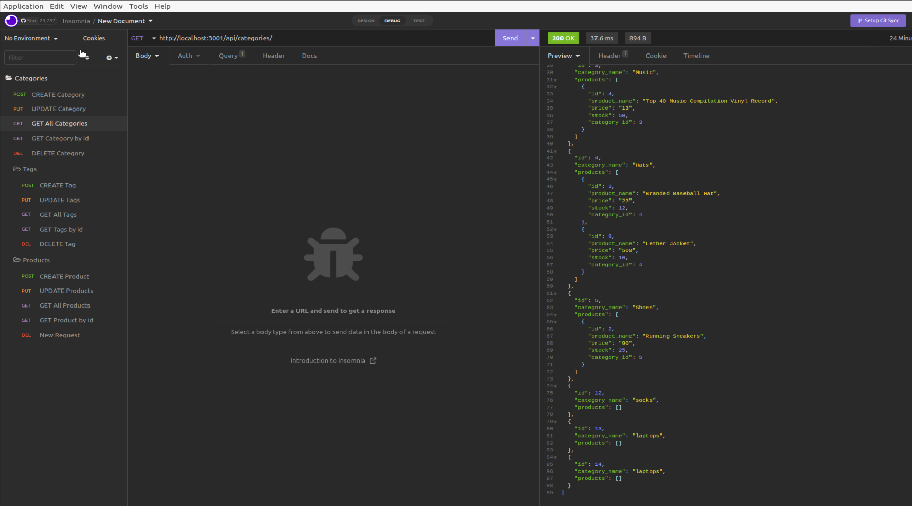 GitHub - mandrews78/ecommerce-backend · GitHub