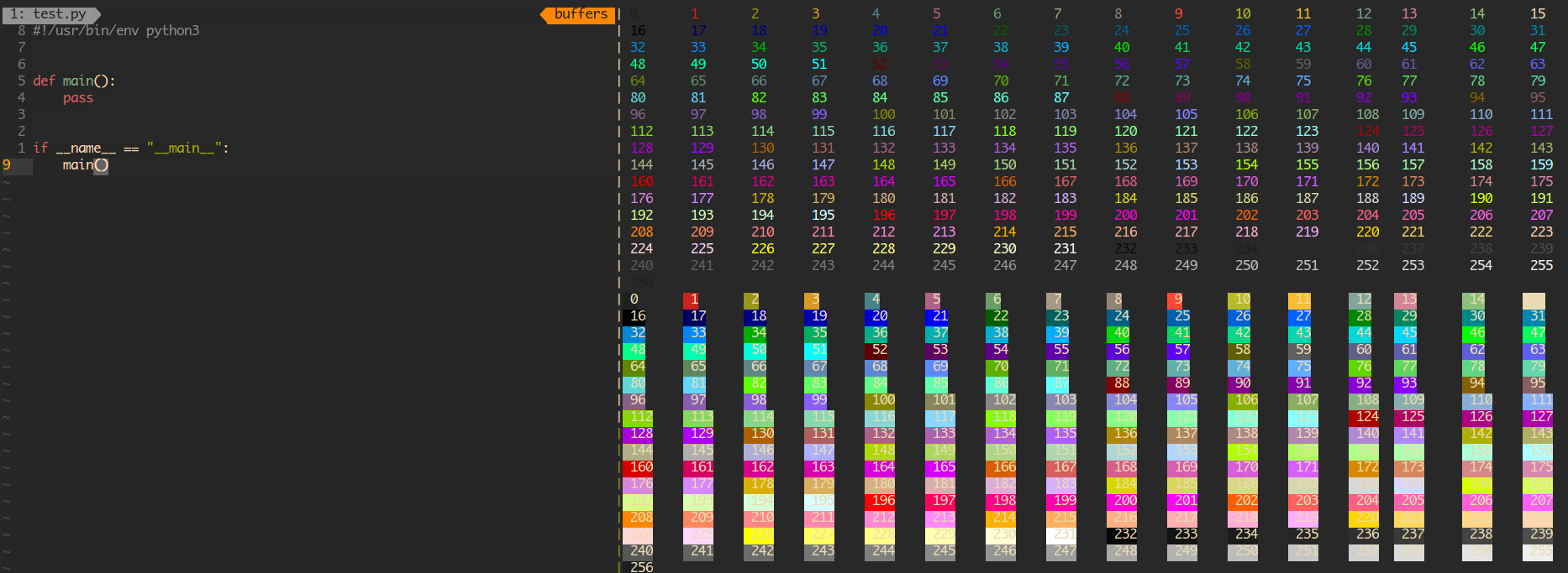 Why colors in vim became more colder under hyper.is comparing to gnome ...