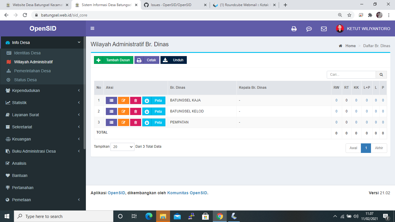 data wilayah 0 · Issue #4003 · OpenSID/OpenSID · GitHub