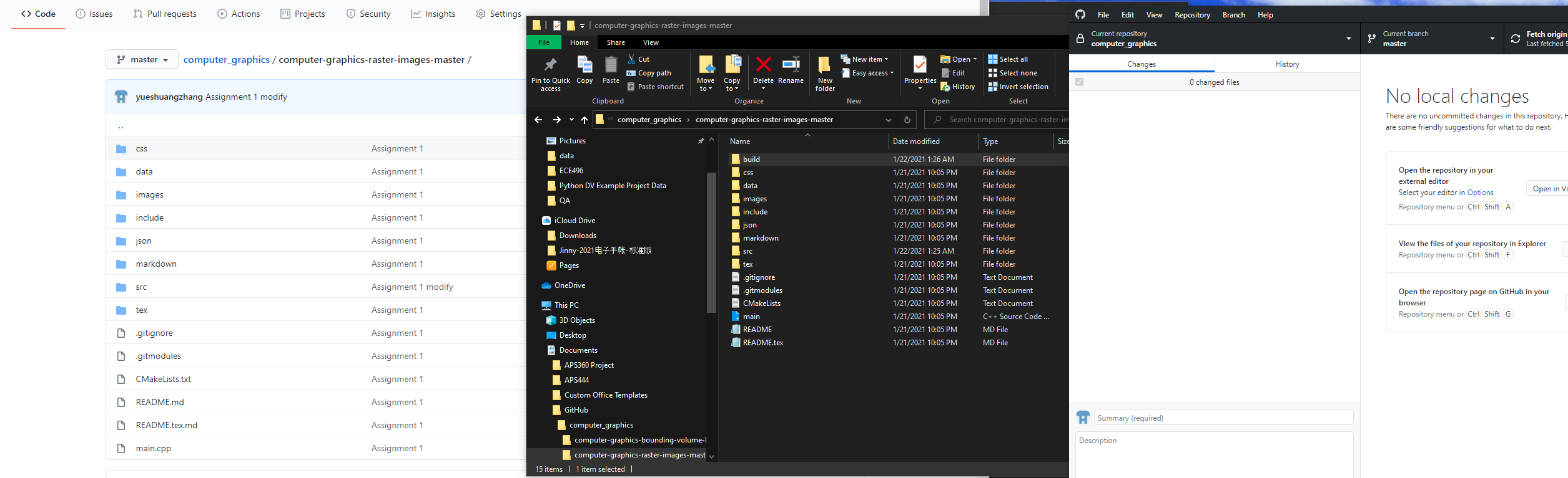 Changes not show · Issue #11439 · desktop/desktop · GitHub