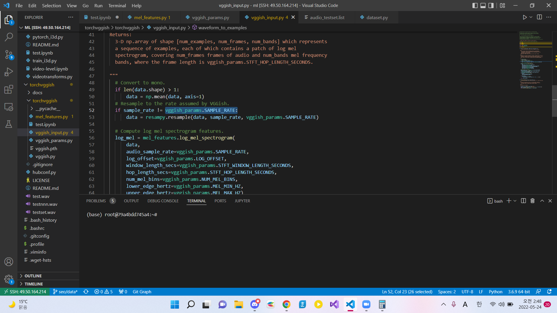[Feat] Audio Feature Extracting · Issue #10 · boostcampaitech3/final ...